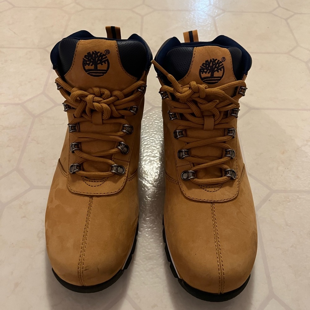Timberland Men's Size 10.5 Splitrock 2 Brown Leather Boots